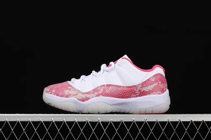 All categories Air Jordan Jordan series basketball shoes Air Jordan 11 X version Air Jordan 11 Low Retro "Snakeskin" AJ11 Joe 11 pink snake pattern AH7860-106
